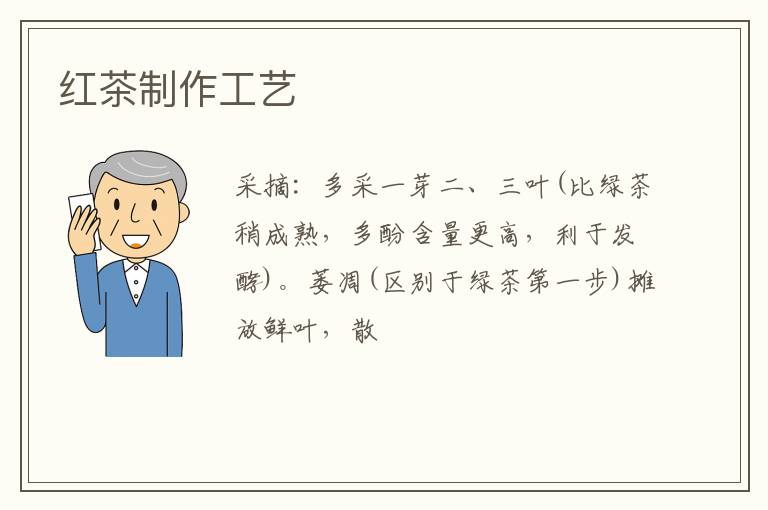 红茶制作工艺